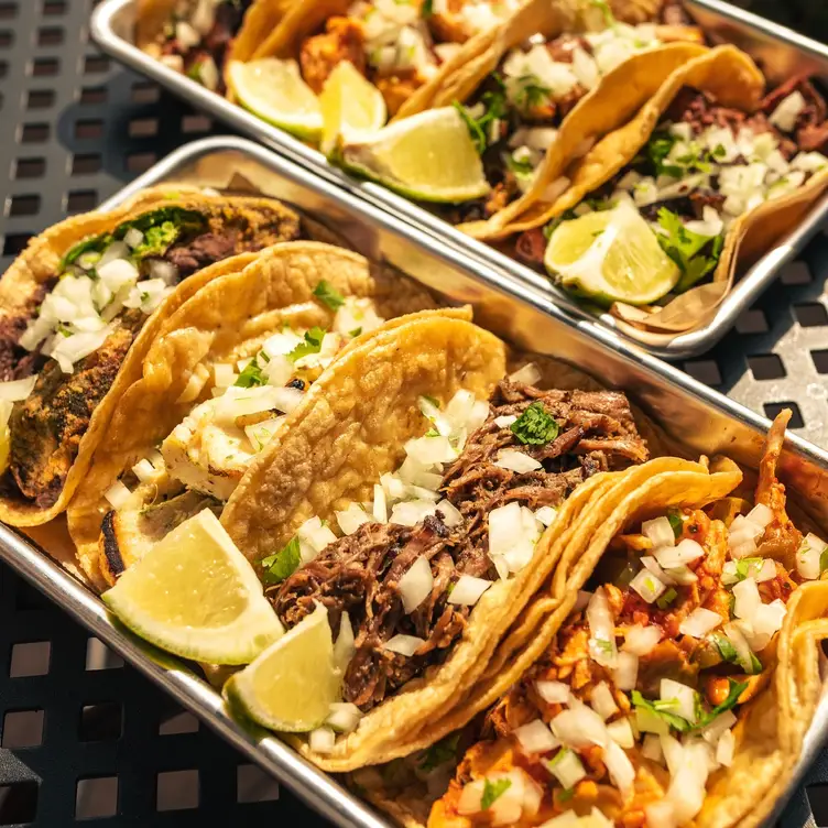 Rreal Tacos signature dishes Birria Barbacoa TacoAl Pastor TacoPork Carnitas Taco